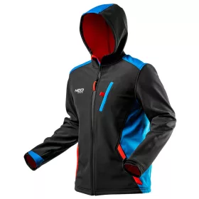   NEO TOOLS Softshell Munkavédelmi kabát, Víz- és szélálló, HD+, vízállóság:5000mm, Lélegző:3000g/m2/24h, M 81-558-M