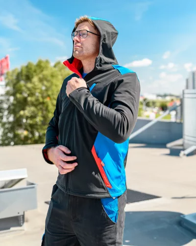 NEO TOOLS Softshell Munkavédelmi kabát, Víz- és szélálló, HD+, vízállóság:5000mm, Lélegző:3000g/m2/24h, XXL 81-558-XXL