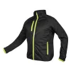 NEO TOOLS Softshell munkavédelmi kabát, fekete-sárga, XXL 81-562-XXL