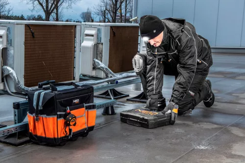 NEO TOOLS Téli Munkavédelmi kabát, oxford szövet, L 81-570-L