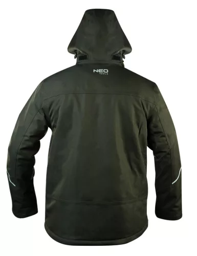 NEO TOOLS Téli Munkavédelmi kabát, olíva, CAMO, S 81-573-S