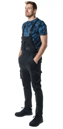 NEO TOOLS Munkavédelmi póló, CAMO Navy, tengerészkék, terepmintás, 100% pamut, S 81-603-S
