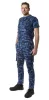 NEO TOOLS Munkavédelmi póló, CAMO Navy, tengerészkék, terepmintás, 100% pamut, XL 81-603-XL