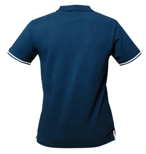 NEO TOOLS Munkavédelmi póló, galléros, kék, DENIM, 100% pamut, 200g/m2, L 81-606-L