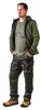 NEO TOOLS Munkavédelmi póló, CAMO, feliratos, olíva, 100% pamut, 180g/m2, L 81-612-L