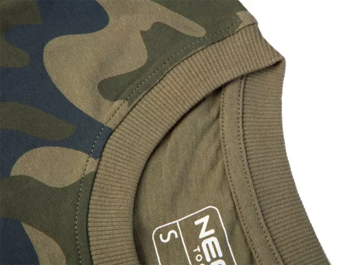 NEO TOOLS Munkavédelmi póló, CAMO, terepmintás, olíva, 100% pamut, 180g/m2, L 81-613-S