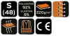 NEO TOOLS Munkavédelmi póló, Prémium, lélegző hálós panel, 92% Poliészter + 8% Spandex, 220 g/m2, S 81-614-S