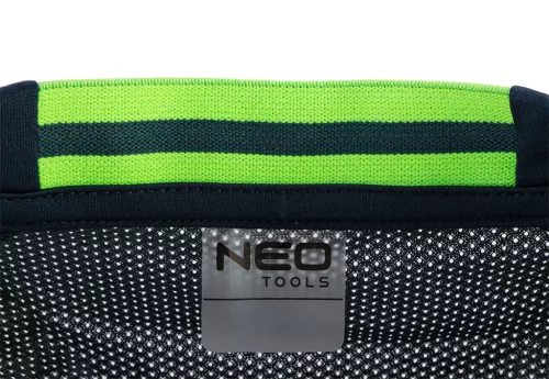 NEO TOOLS Munkavédelmi póló, Prémium, lélegző hálós panel, 92% Poliészter + 8% Spandex, 220 g/m2, XL 81-614-XL