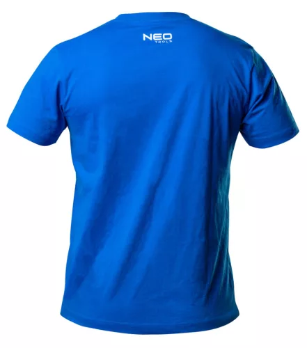 NEO TOOLS Munkavédelmi póló, HD+, kék, 100% pamut, XXL 81-615-XXL