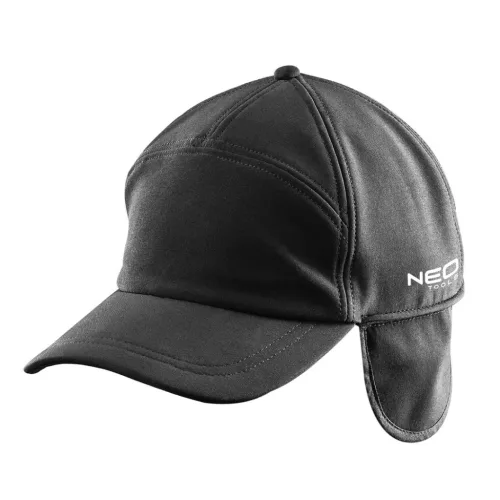 NEO TOOLS Fűlvédős baseball munkasapka, baseball, polyester, szürke 81-620