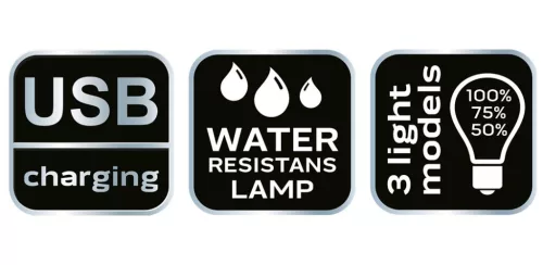 NEO TOOLS Kötött munkasapka, beépített led lámpával 81-621