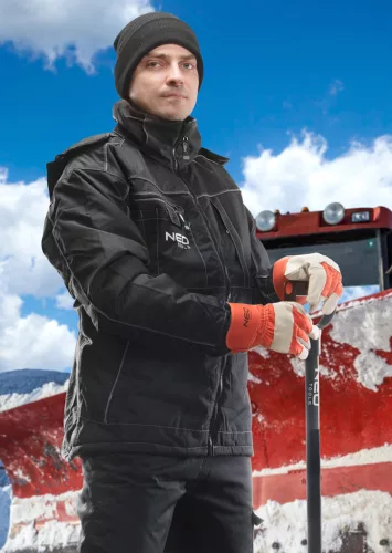 NEO TOOLS Kötött munkasapka, akril, gyapjú belsővel, 320 g/m2 81-623