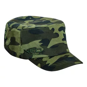   NEO TOOLS Baseball munkasapka terepmintás, 60% pamut, 40% poliészter, univerzális méret 81-626