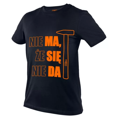 NEO TOOLS Munkavédelmi póló, MA SIE DA, 100% pamut, 180g/m2, XXXL 81-642-XXXL
