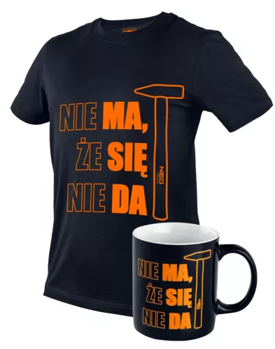 NEO TOOLS Munkavédelmi póló, MA SIE DA, 100% pamut, 180g/m2, XXXL 81-642-XXXL