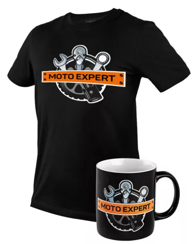 NEO TOOLS Munkavédelmi póló, MOTO EXPERT, 100% pamut, 180g/m2, XL 81-643-XL