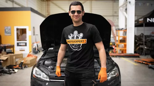 NEO TOOLS Munkavédelmi póló, MOTO EXPERT, 100% pamut, 180g/m2, XXL 81-643-XXL
