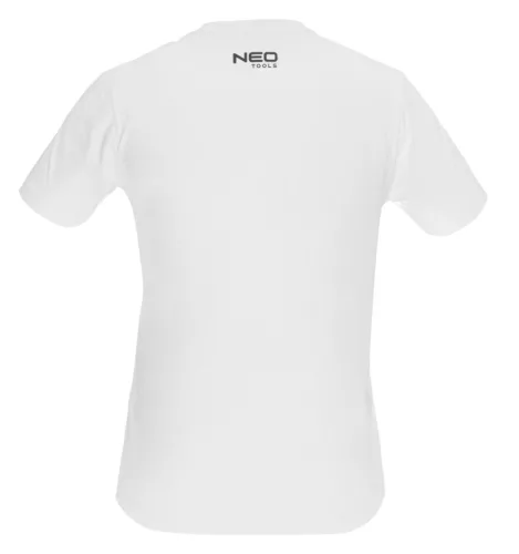 NEO TOOLS Munkavédelmi póló, fehér , Basic, 100% pamut, 180g/m2, XXL  81-646-XXL
