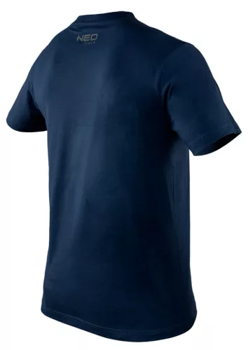 NEO TOOLS Munkavédelmi póló, sötétkék, NAVY, 100% pamut, 180g/m2, S 81-649-S
