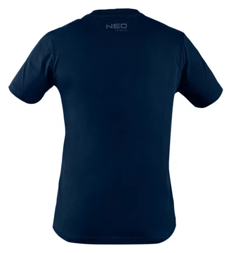 NEO TOOLS Munkavédelmi póló, sötétkék, NAVY, 100% pamut, 180g/m2, XL 81-649-XL