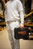 NEO TOOLS Melegítő felső COMFORT, szürke, 79% pamut, M 81-650-M