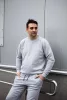 NEO TOOLS Melegítő felső COMFORT, szürke, 79% pamut, S 81-650-S