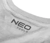 NEO TOOLS Munkavédelmi póló COMFORT, szürke, 90% pamut, L 81-656-L
