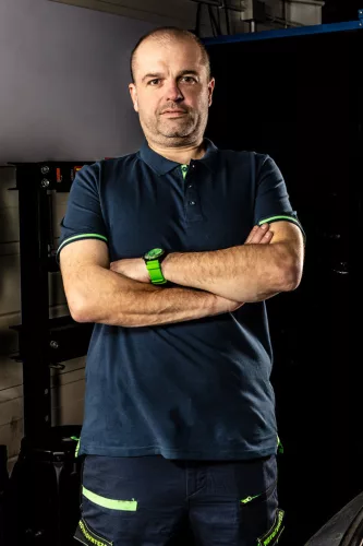 NEO TOOLS Munkavédelmi póló, galléros, Motosynteza, pique, 100% pamut, 195g/m2, XL 81-658-XL
