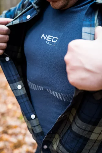NEO TOOLS Thermo aláöltözet felső, hosszú ujjú COOLMAX, S/M 81-662-S/M