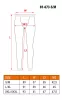 NEO TOOLS Thermo aláöltözet nadrág CARBON, S/M 81-673-S/M