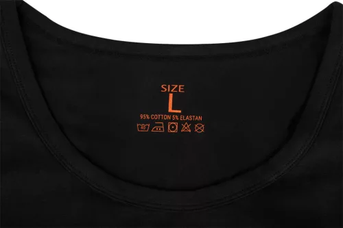 NEO TOOLS Munkavédelmi póló, fekete-fehér, ujjatlan, 95%pamut, 5%elasztán, 2db/cs, L 81-677-L