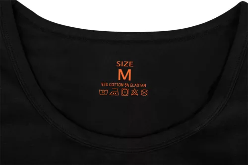NEO TOOLS Munkavédelmi póló, fekete-fehér, ujjatlan, 95%pamut, 5%elasztán, 2db/cs, M 81-677-M