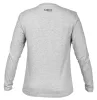NEO TOOLS Munkavédelmi póló, hosszú ujjú, szürke, 90% pamut, XL 81-690-XL