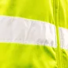 NEO TOOLS Láthatósági Softshell Munkavédelmi kabát, kapucnival, sárga, XL 81-700-XL
