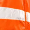 NEO TOOLS Láthatósági Softshell Munkavédelmi kabát, kapucnival, narancssárga, L 81-701-L