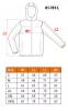 NEO TOOLS Láthatósági Softshell Munkavédelmi kabát, kapucnival, narancssárga, L 81-701-L