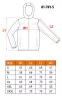 NEO TOOLS Láthatósági Softshell Munkavédelmi kabát, kapucnival, narancssárga, S 81-701-S