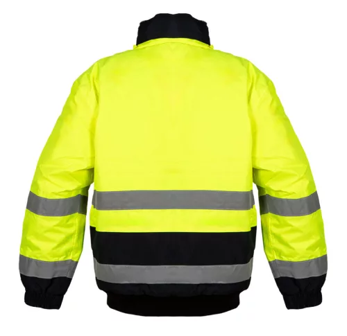 NEO TOOLS Láthatósági Munkavédelmi kabát, extrán szigetelt, sárga, L 81-710-L