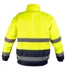 NEO TOOLS Láthatósági munkavédelmi kabát, szigetelt, sárga, 3 az 1-ben, L 81-714-L
