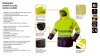 NEO TOOLS Láthatósági Munkavédelmi kabát, vízálló, sárga, XXL 81-720-XXL