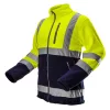 NEO TOOLS Láthatósági Polár Munkavédelmi kabát, sárga, XXL 81-740-XXL