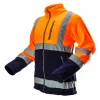 NEO TOOLS Láthatósági Polár Munkavédelmi kabát, narancssárga, L 81-741-L
