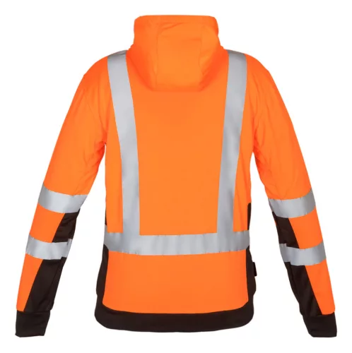 NEO TOOLS Láthatósági Munkavédelmi kabát, narancssárga, kapucnival, XXL 81-746-XXL