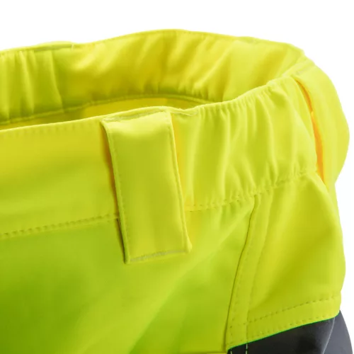 NEO TOOLS Láthatósági Softshell Munkásnadrág, citromsárga, L 81-750-L
