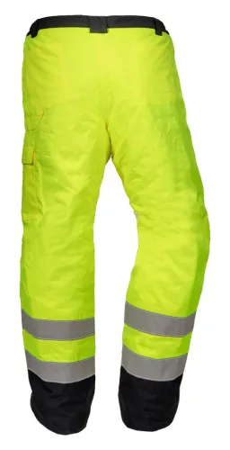 NEO TOOLS Láthatósági Softshell Munkásnadrág, citromsárga, XXXL 81-760-XXXL