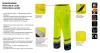 NEO TOOLS Láthatósági munkanadrág, vízálló, sárga, S 81-770-S