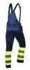 NEO TOOLS KANTÁROS MUNKANADRÁG, LÉLEGZŐ, 240GSM, POLYESTER+PAMUT, TENGERÉSZKÉK, FÉNYVISSZAVERŐ CSÍKOKKAL, S 81-779-S