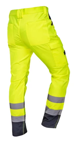 NEO TOOLS Láthatósági Munkásnadrág, VISIBILITY, 60% pamut, 40% polyester, 260 gsm, citromsárga, XXXL 81-792-XXXL