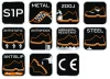 NEO TOOLS Munkavédelmi cipő, bőr, 42, CE, S1P SRA 82-013