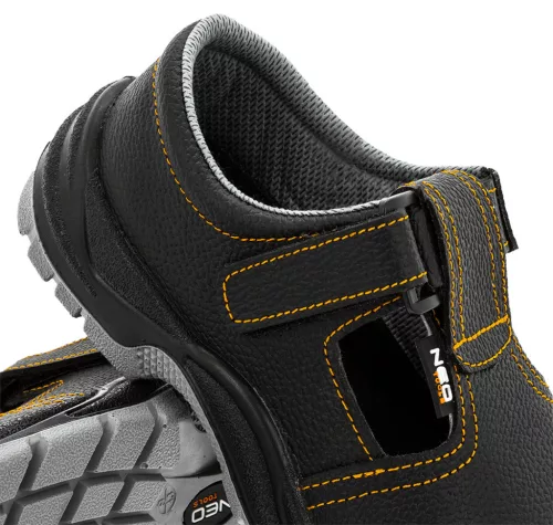 NEO TOOLS Munkavédelmi szandál, bőr, S1 SRC, 39 82-070-39